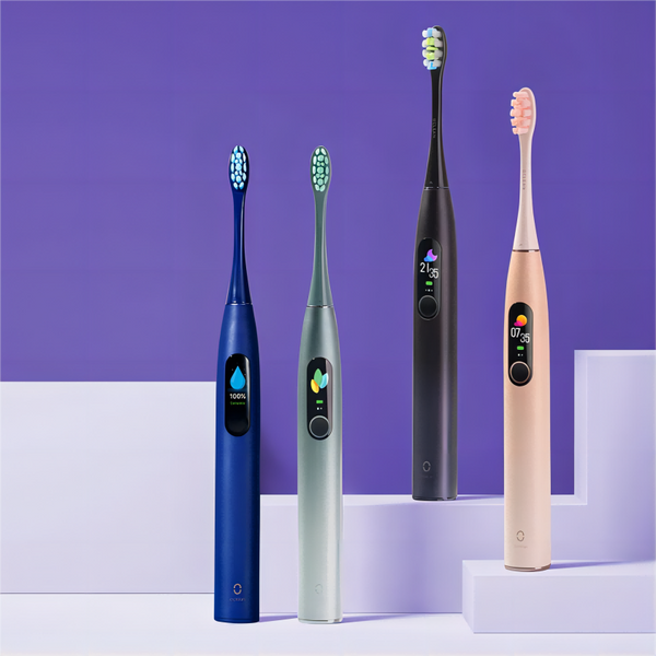 Oclean X Pro aide à se brosser les dents correctement